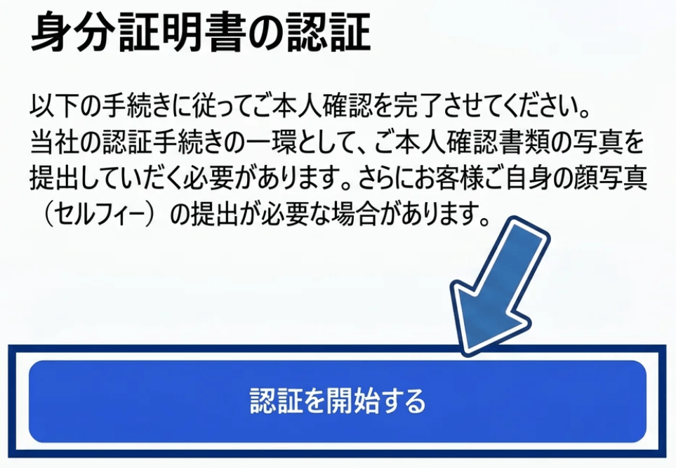 XMで身分証明書の認証を行う